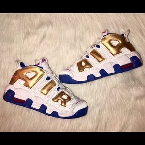 Nike Air More Uptempo Fuchsia Blast,6.5Y=(W8/M6.5)